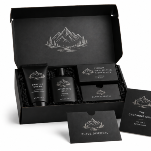 Home north & stone monthly shaving subscription kit